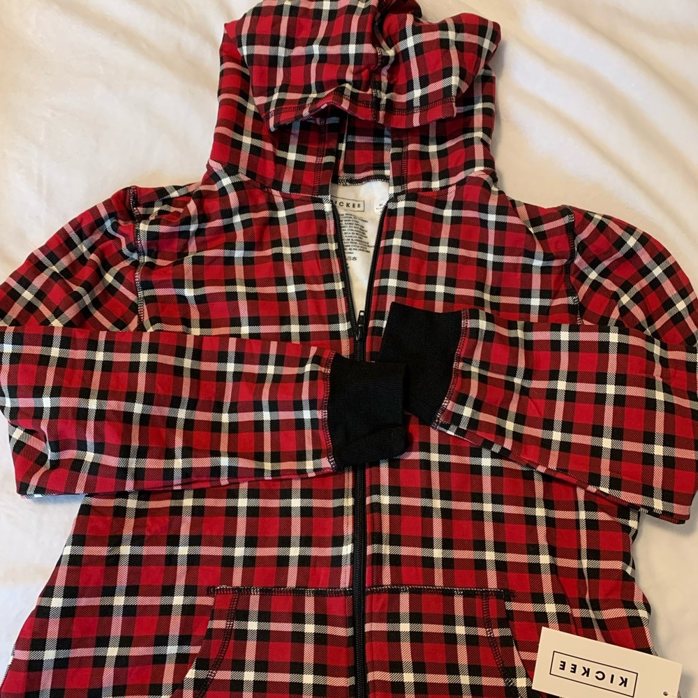 NWT Kickee Pants women’s fleece hoodie